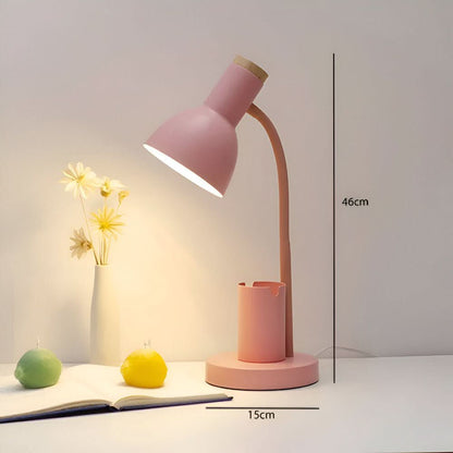 LED Bordslampa med pennhållare för organisation och stil | Veska
