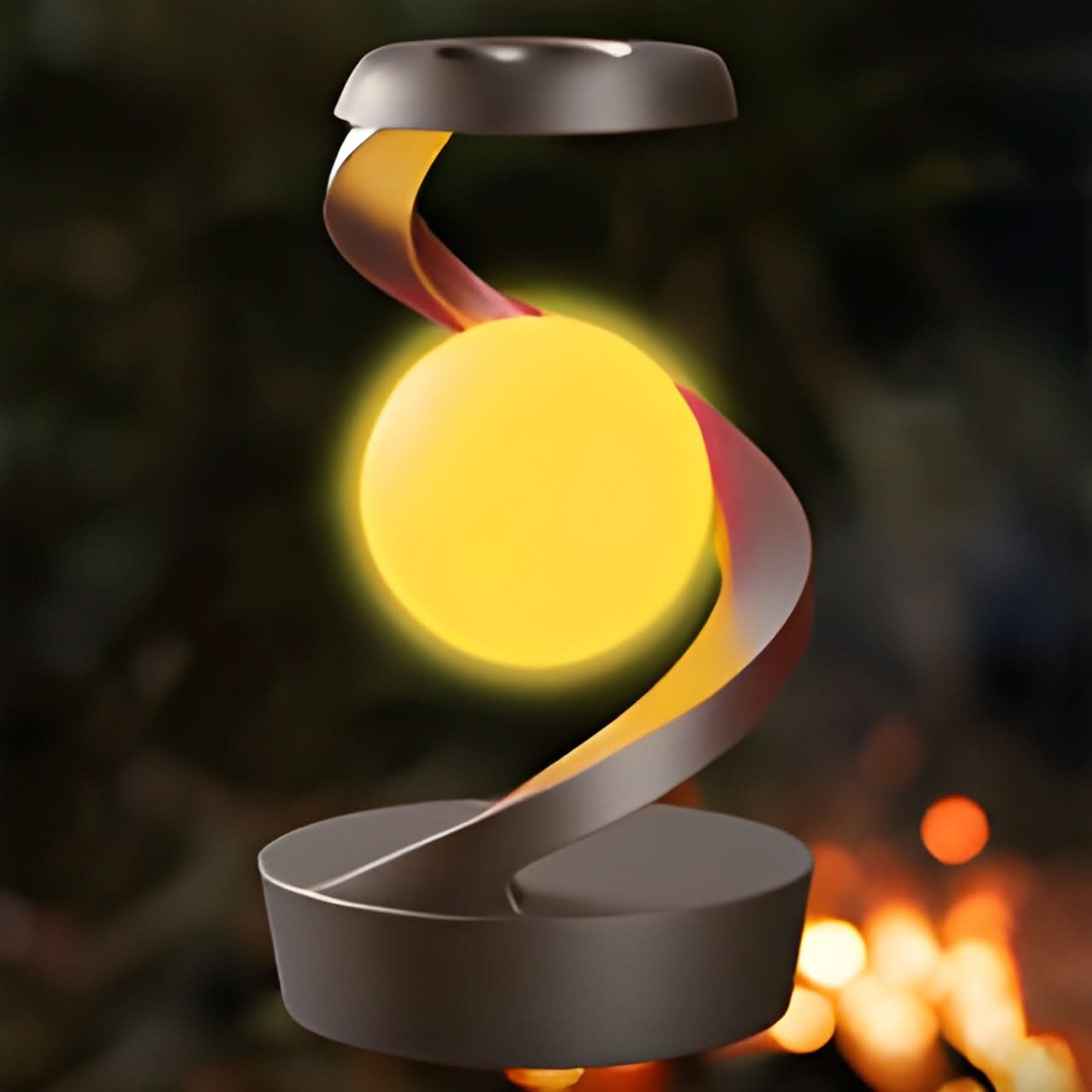 LED Bordslampa med Trådlös Laddning | Veska