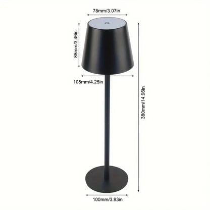 LED Bordslampa – Trådlös, Beröringskontroll & Dimbar Ljus | Veska