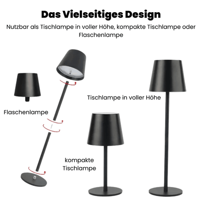 LED Bordslampa – Trådlös, Beröringskontroll & Dimbar Ljus | Veska