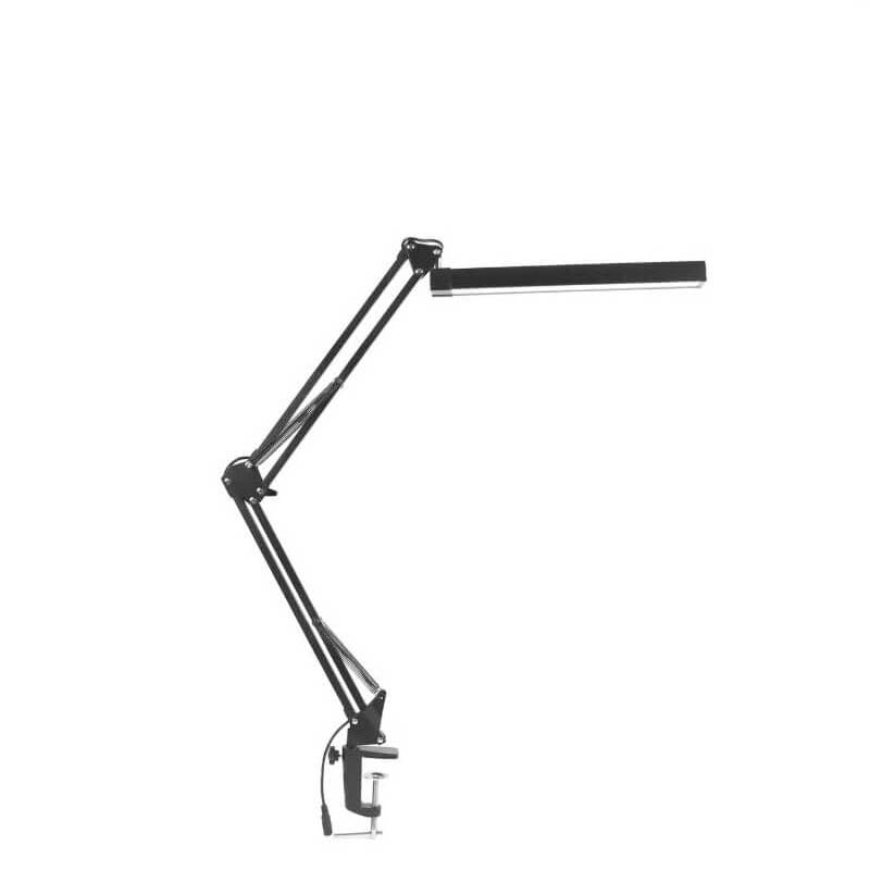 LED Fällbar Lång Arm Klämma Ögon Skydd USB Lästabellampa | Veska