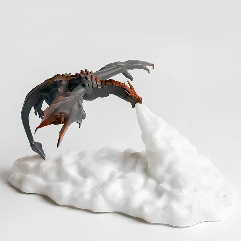 LED Fantasy Dragon Flame Table Lamp | Veska