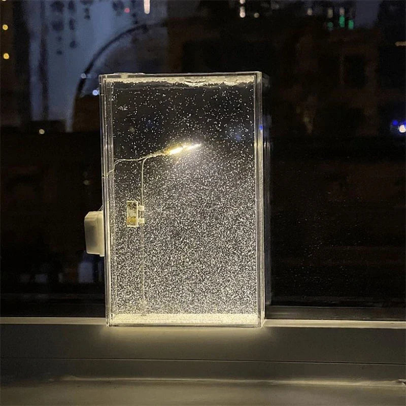 LED Gatulampa Snöfall Effekt Dekor | Veska