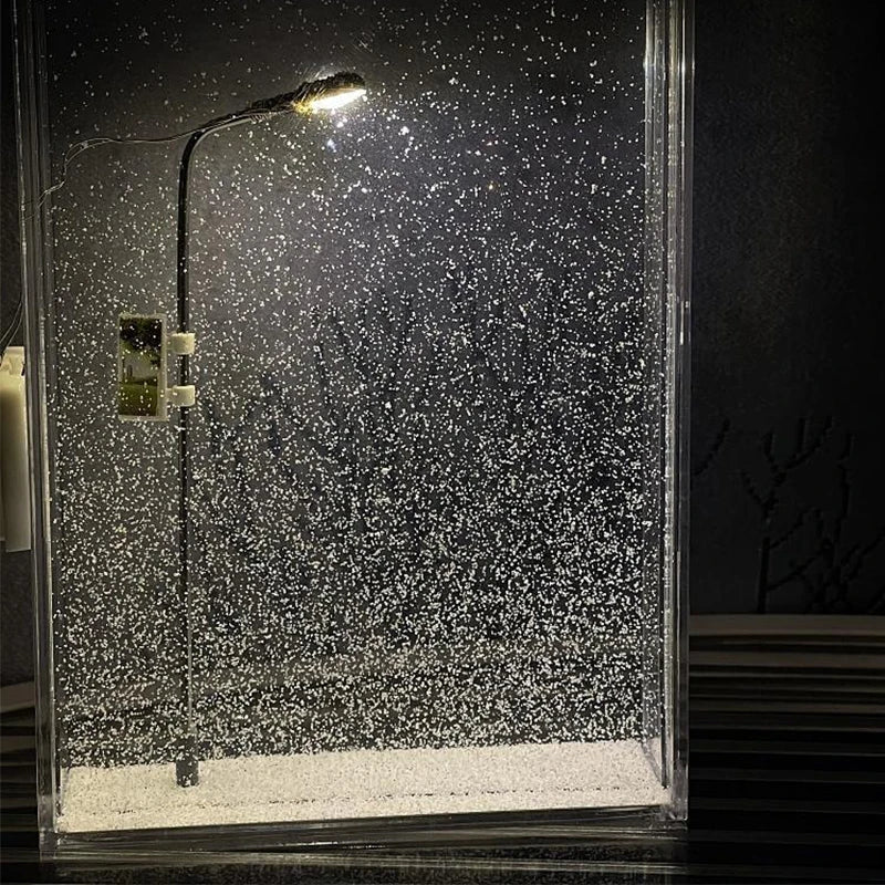 LED Gatulampa Snöfall Effekt Dekor | Veska