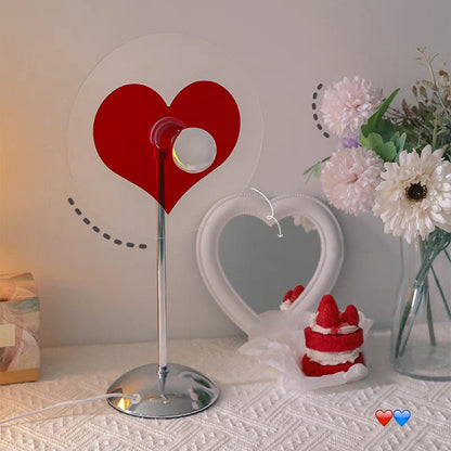 Led Heart Bordslampa | Veska