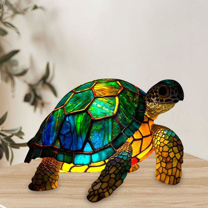 LED Hund Bordslampa – Modern Resin Design | Veska Sköldpadda