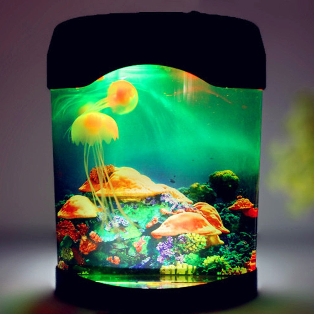 LED Kreativ Manetakvarium Nattljus | Veska