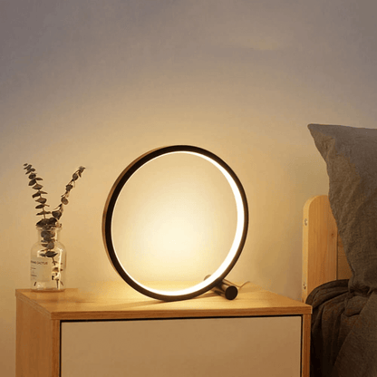LED Minimalist Dimmbar Rund Bordsbelysning - RumiLight | Veska