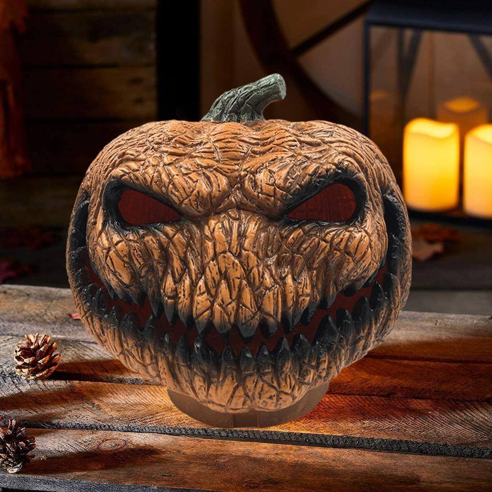 LED Skrämmande Halloween Pumpa Decoration | Veska
