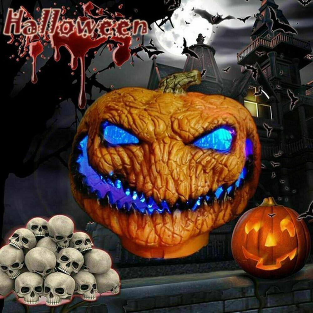 LED Skrämmande Halloween Pumpa Decoration | Veska
