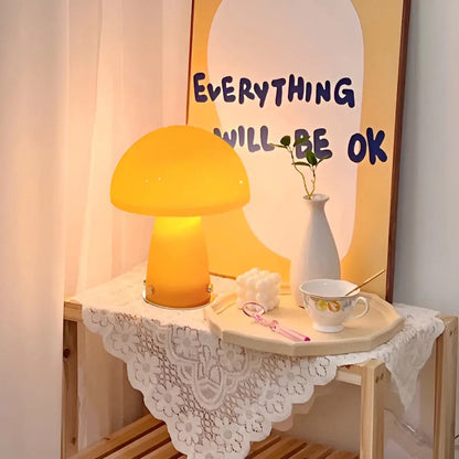 LED Svamp Lampa - Elegans och Värme för Ditt Hem | Veska