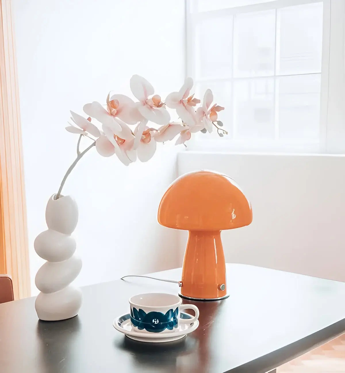 LED Svamp Lampa - Elegans och Värme för Ditt Hem | Veska