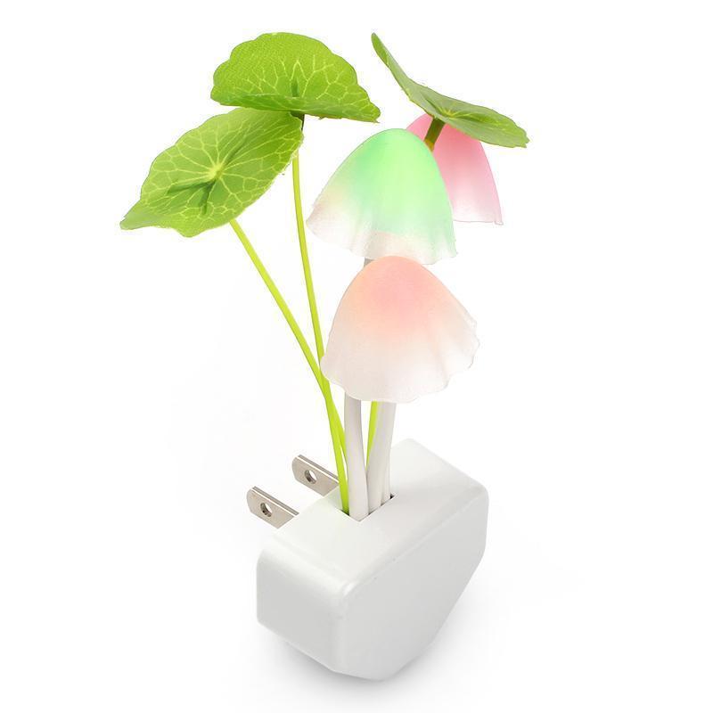 LED Svamp Nattlampa | Veska US-plugg