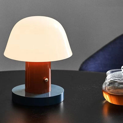 LED Svamp Touch Bordslampa – Batteridriven | Veska