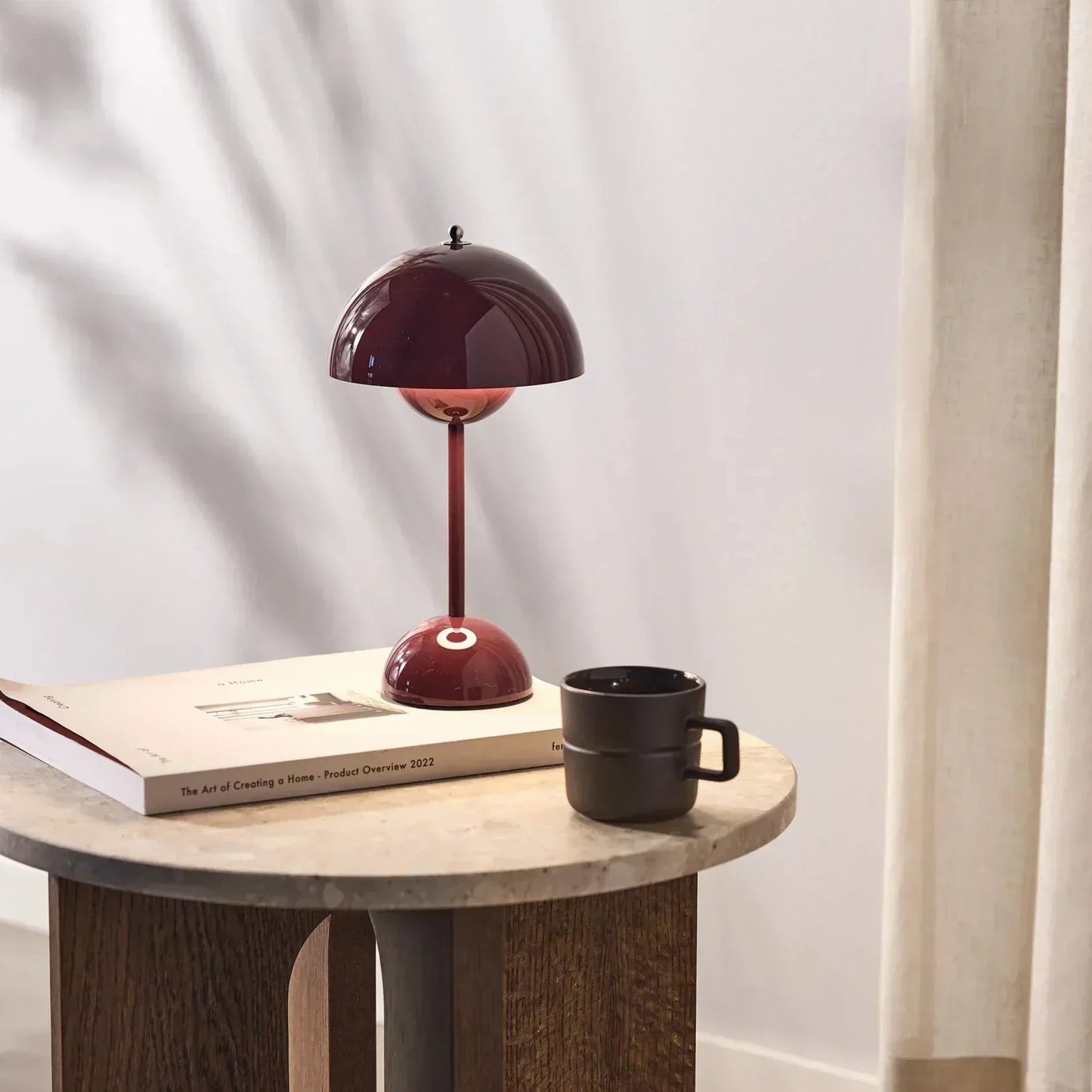 LED Svampformad Lampa för en Varm Atmosfär | Veska