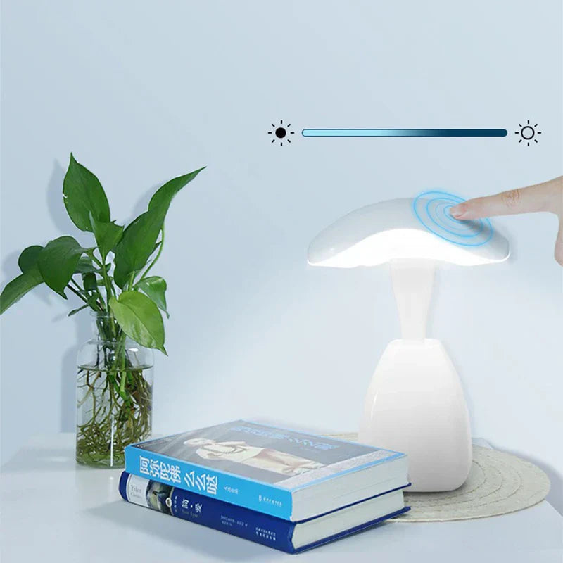 LED Touch Night Lamp – Modern Dimmbar Bordsbelysning för Sovrum och Kontor | Veska