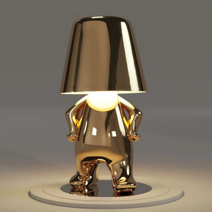 Lekfull Dimbar Bordslampa - LumoPals | Veska Guld Självsäker