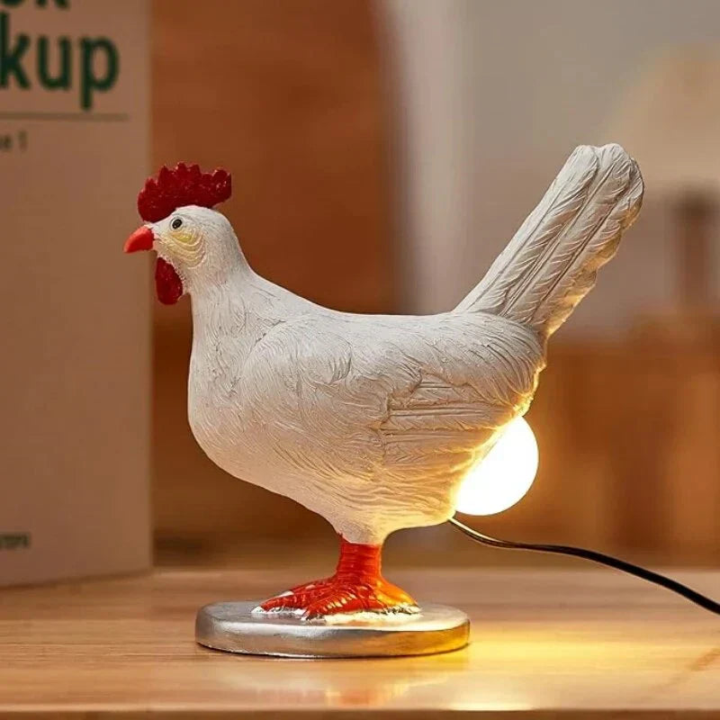 Lekfull Kyckling Bordslampa för din Bord Veska