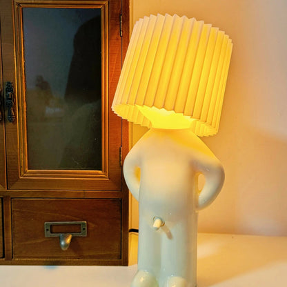 Lekfull LED Bordslampa – Mysig & Kreativ Ljus | Veska Gul