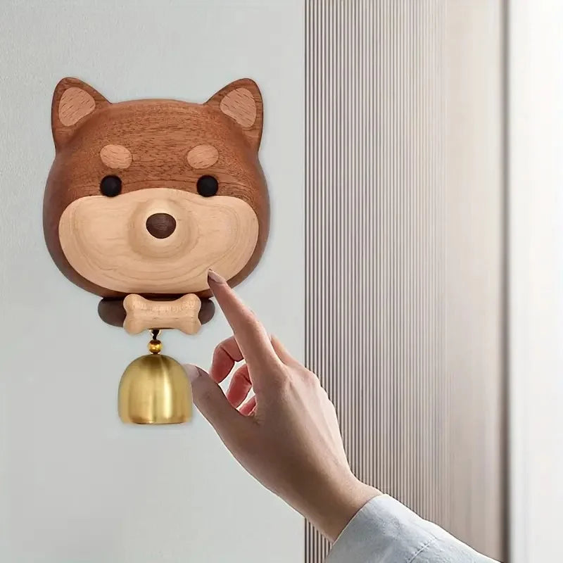 Lekfull Shiba Design Dörrklocka | Veska