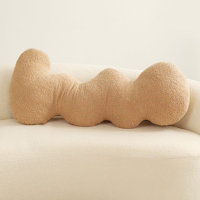 Lekfulla Fluffiga Kuddar | Veska Wave - Beige