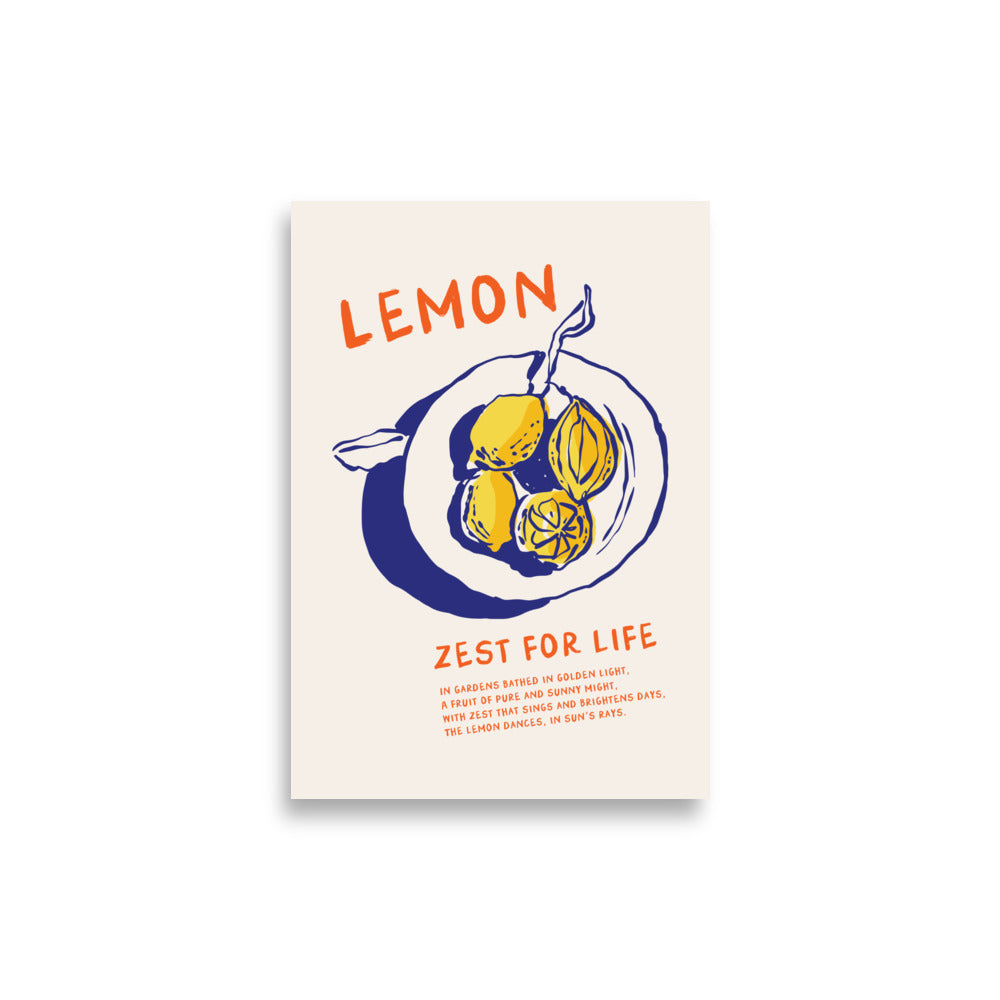 Lemon Zest for Life | Veska 21×30 cm