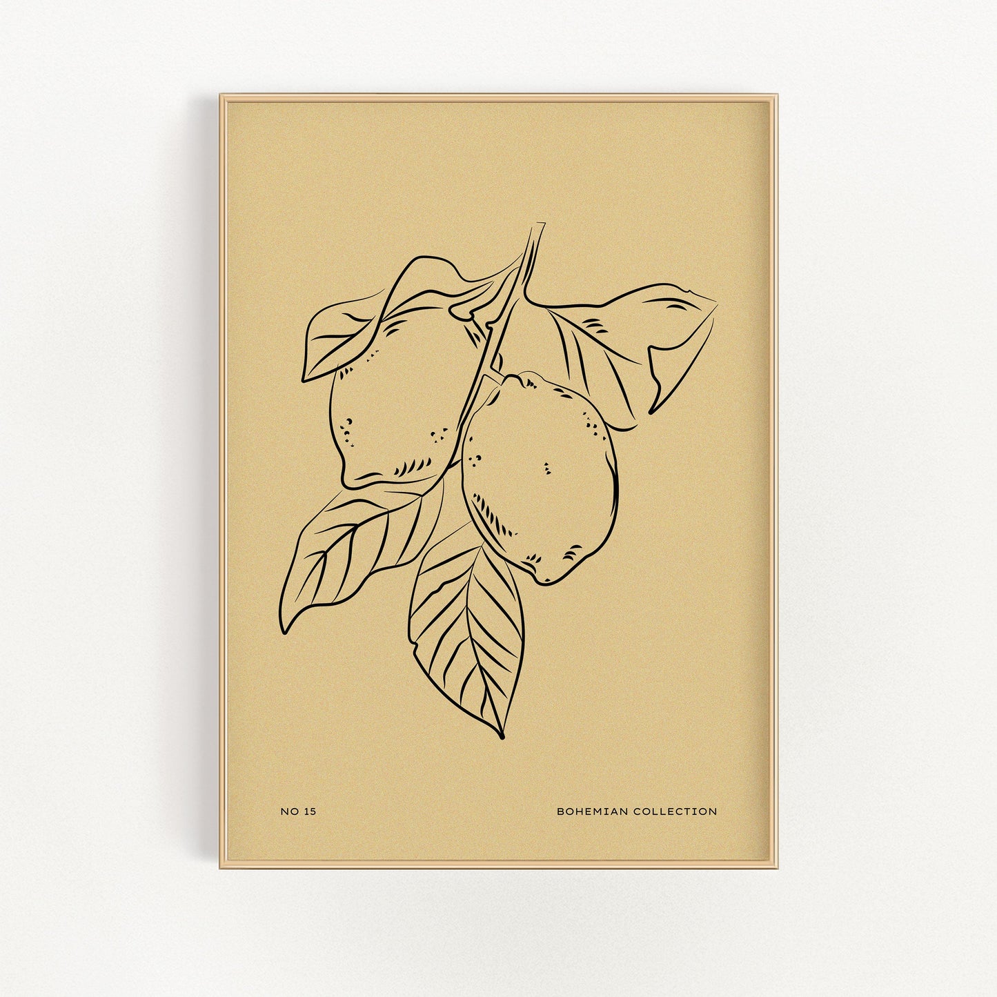 Lemons | Veska 21×30 cm