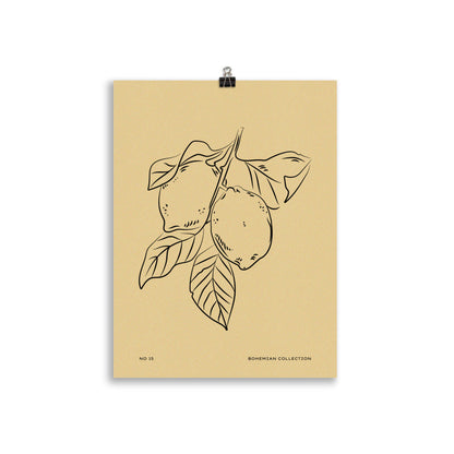 Lemons | Veska 30×40 cm