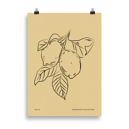 Lemons | Veska 50×70 cm