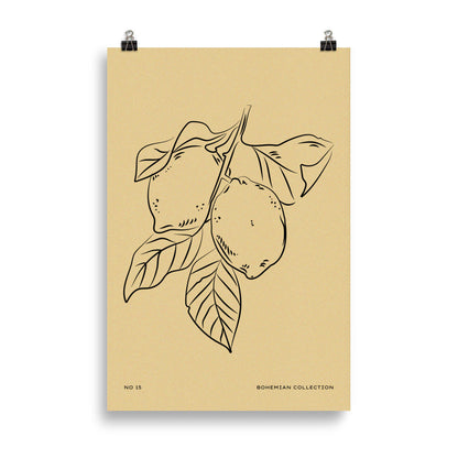 Lemons | Veska 61×91 cm