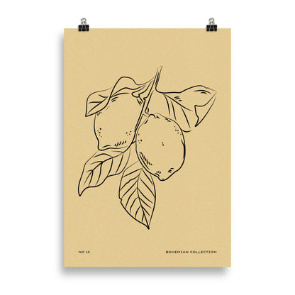 Lemons | Veska 70×100 cm