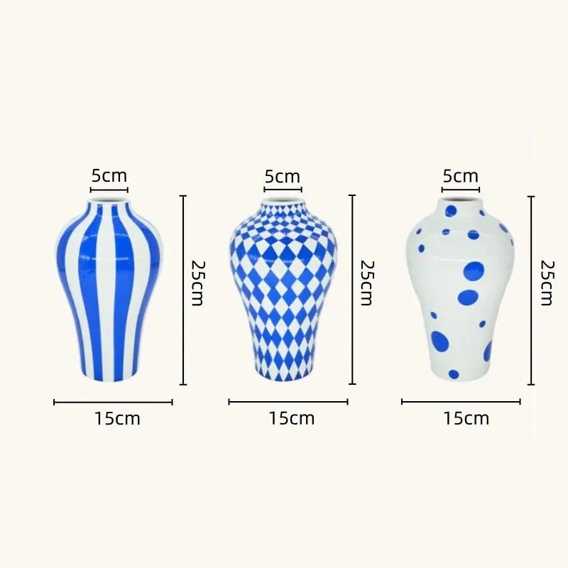 Levande Veskaå geometrisk keramikkrus | Veska