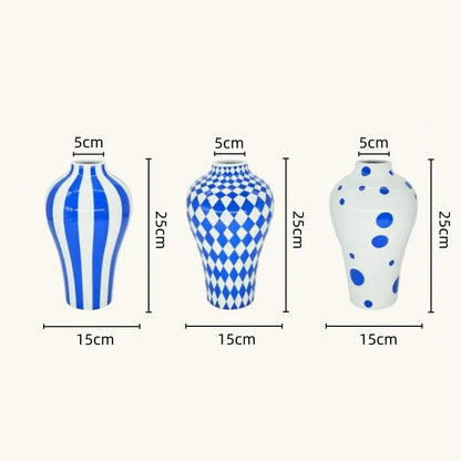 Levande Veskaå geometrisk keramikkrus | Veska