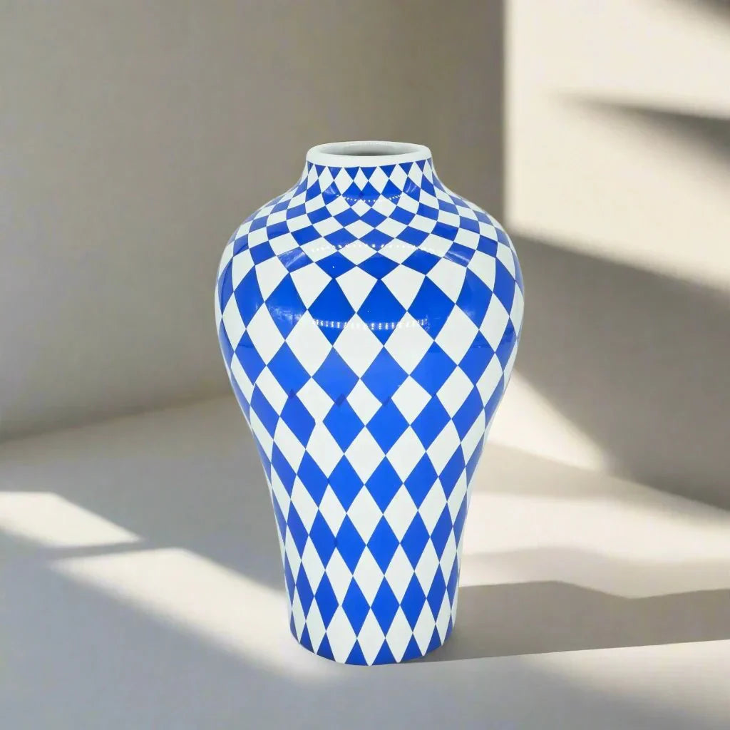 Levande Veskaå geometrisk keramikkrus | Veska Geometrisk