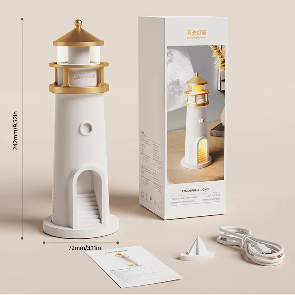 Lighthouse Ambient lights Bluetooth Musik Dimmbar Projektion | Veska