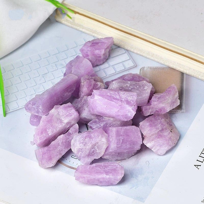 Lila Kunzite Råsten | Veska
