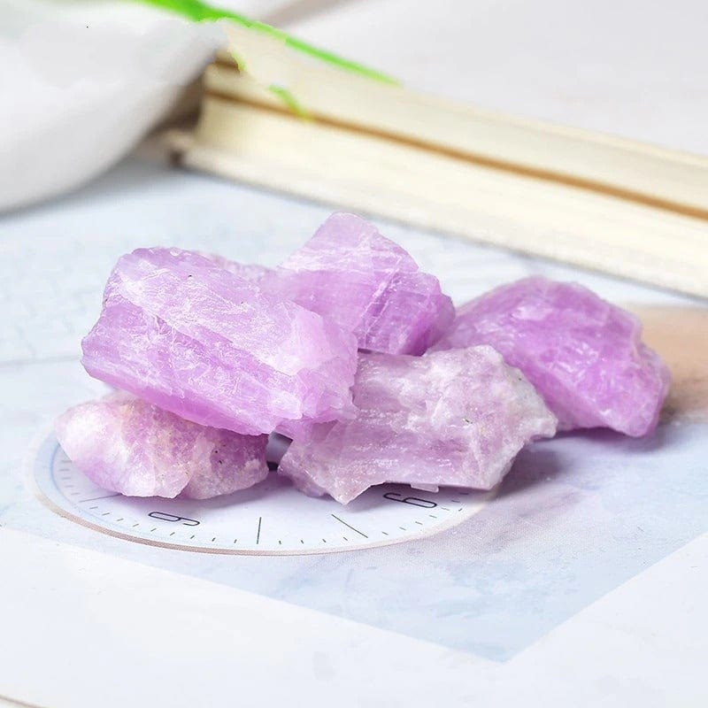 Lila Kunzite Råsten | Veska