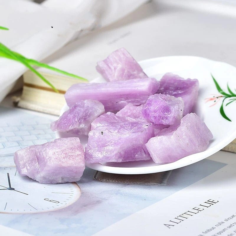 Lila Kunzite Råsten | Veska