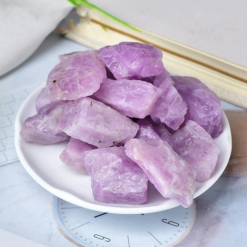 Lila Kunzite Råsten | Veska
