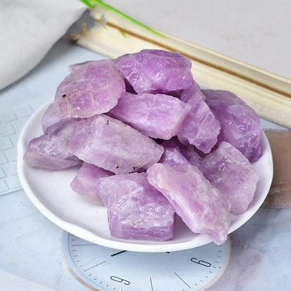 Lila Kunzite Råsten | Veska