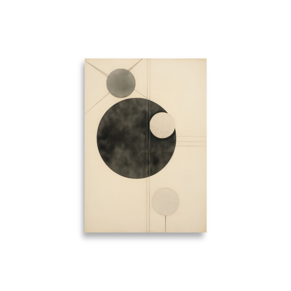 Lines & Dots Abstract 2 | Veska 21×30 cm