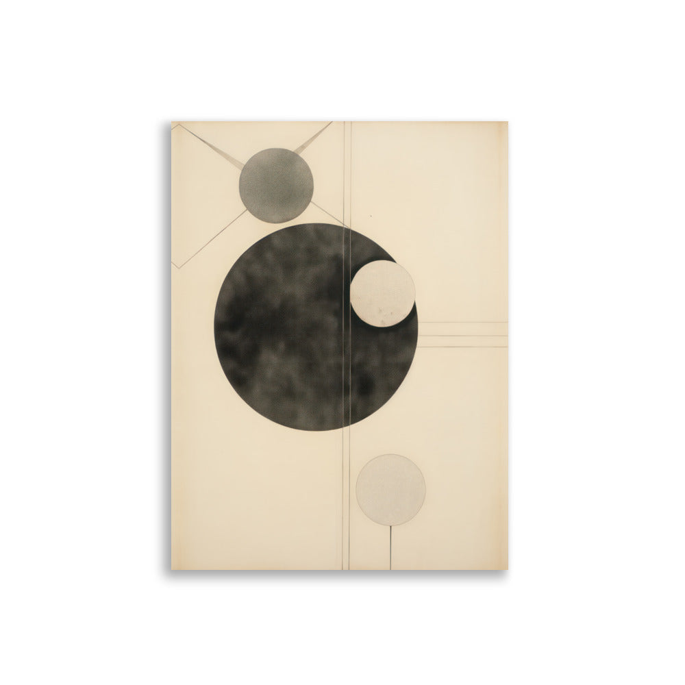 Lines & Dots Abstract 2 | Veska 30×40 cm