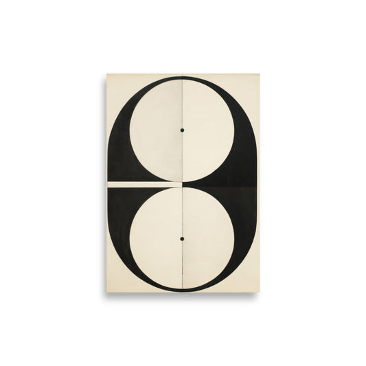 Lines & Dots Abstract 3 | Veska 21×30 cm