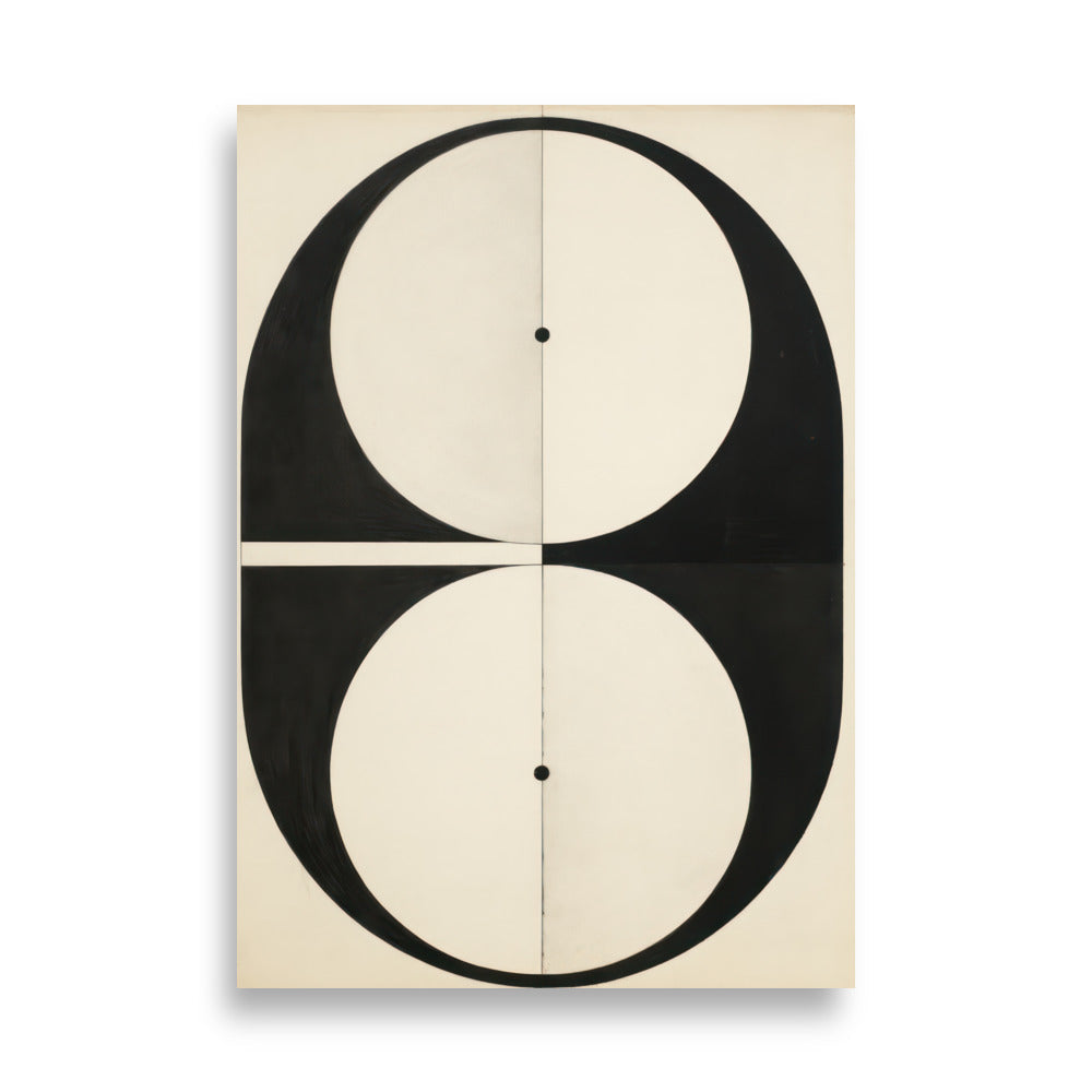 Lines & Dots Abstract 3 | Veska 70×100 cm