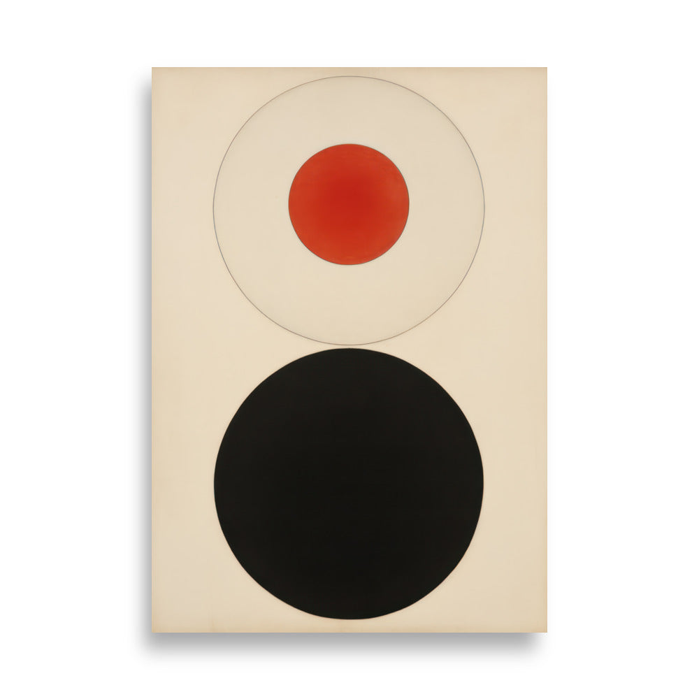 Lines & Dots Abstract 4 | Veska 70×100 cm