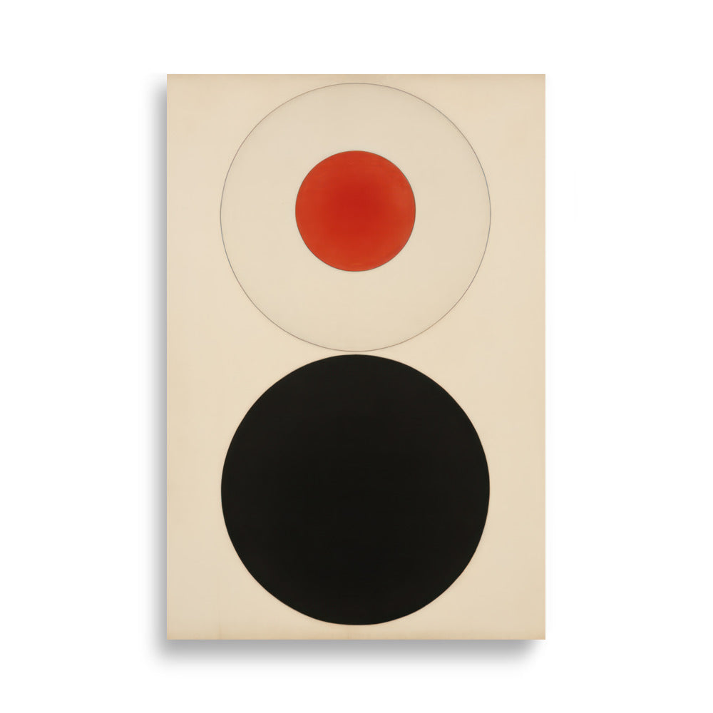 Lines & Dots Abstract 5 | Veska 61×91 cm