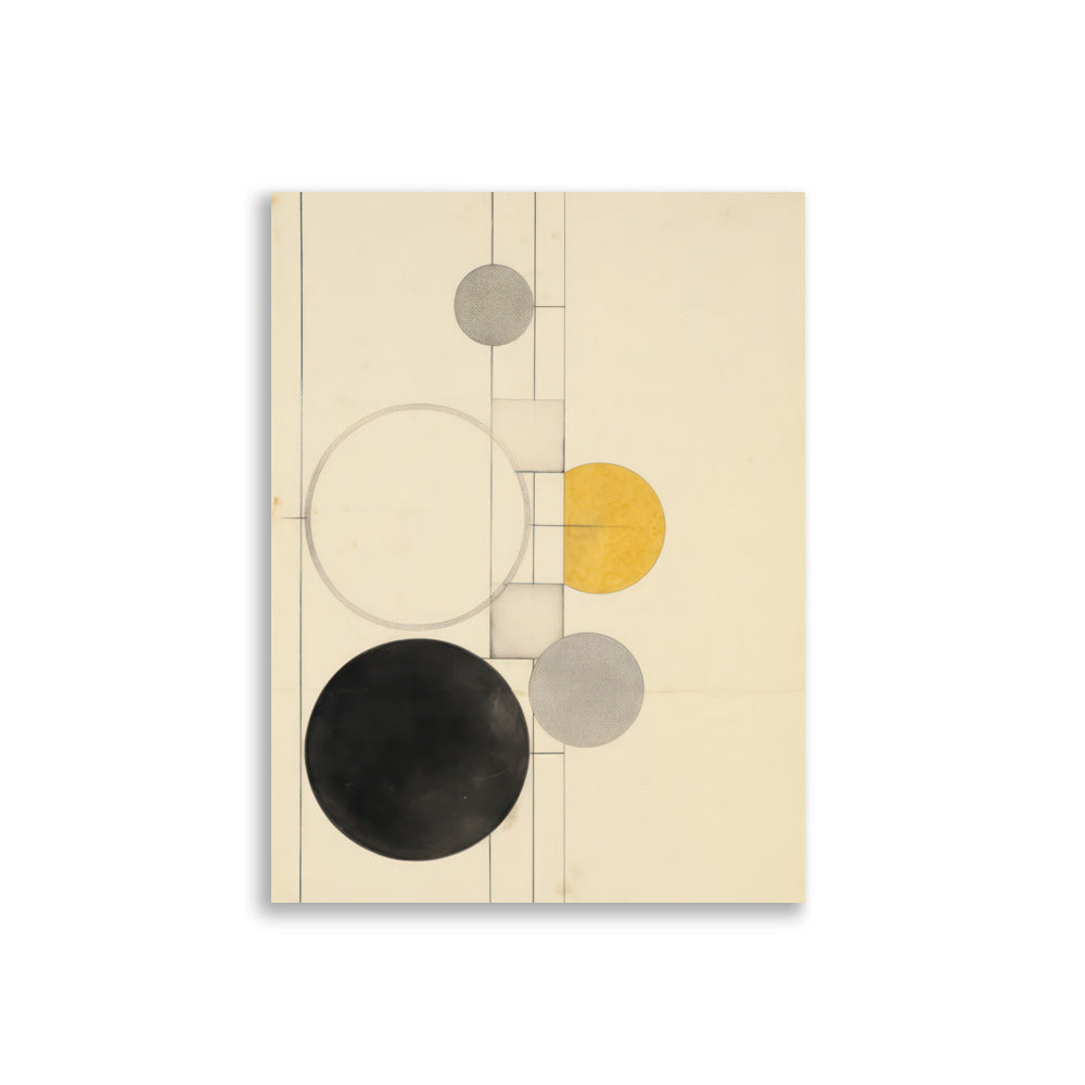 Lines & Dots Abstract | Veska 30×40 cm