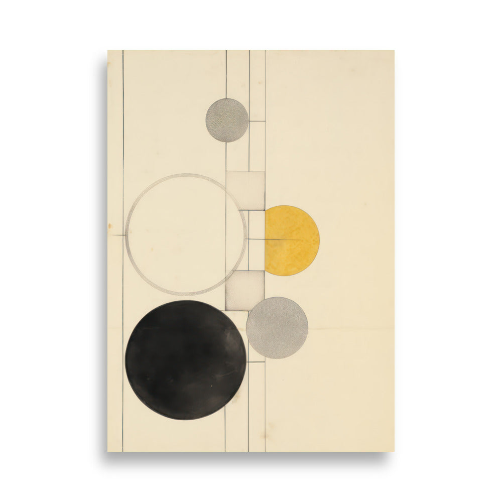 Lines & Dots Abstract | Veska 50×70 cm