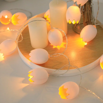 Linne Lantern String Lights | Veska Ägg