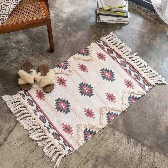 Linnedekor med fransar (6 designer) | Veska